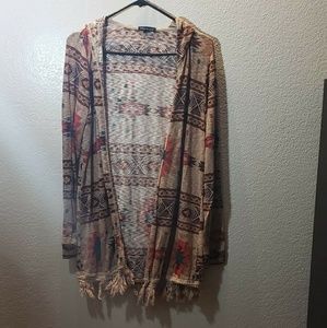 Aztec brown Cardigan